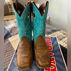 Durango Women's Lady Rebel Turq/Brown Boots